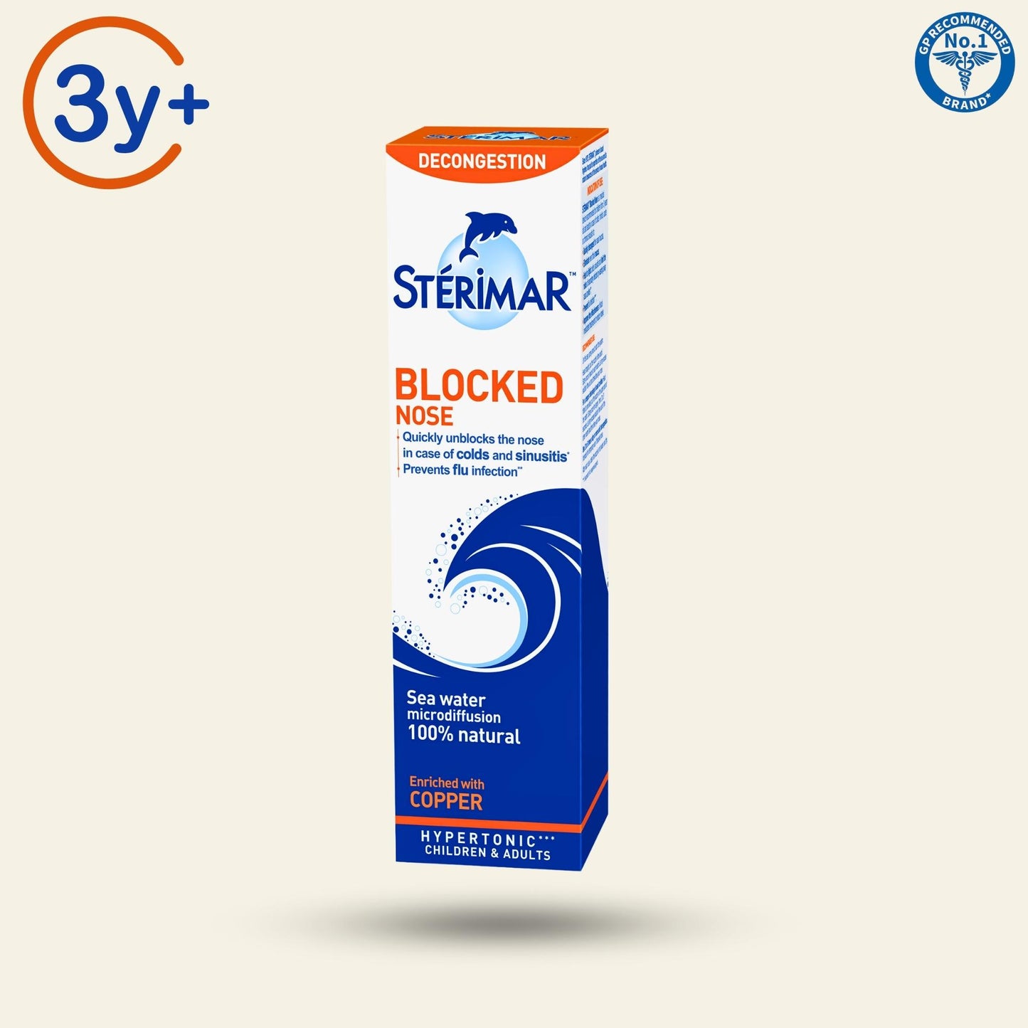 Sterimar Blocked Nose Nasal Spray for Adults_Product Image