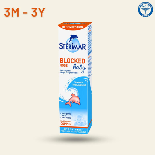 Sterimar Blocked Nose Nasal Spray for Babies_Product Image